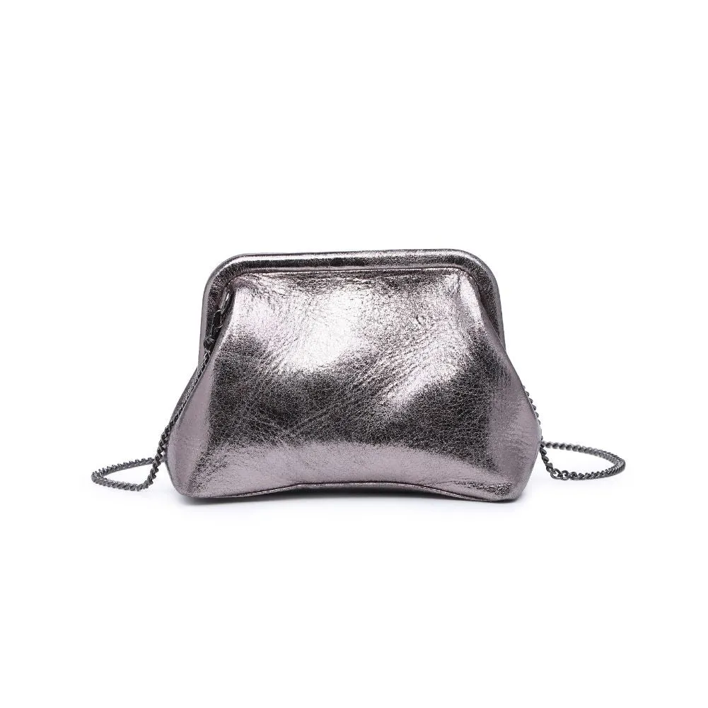 Agatha Metallic Clutch