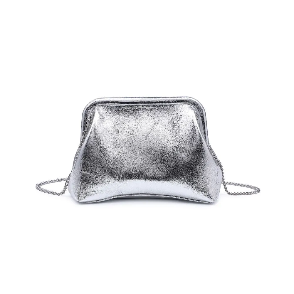 Agatha Metallic Clutch