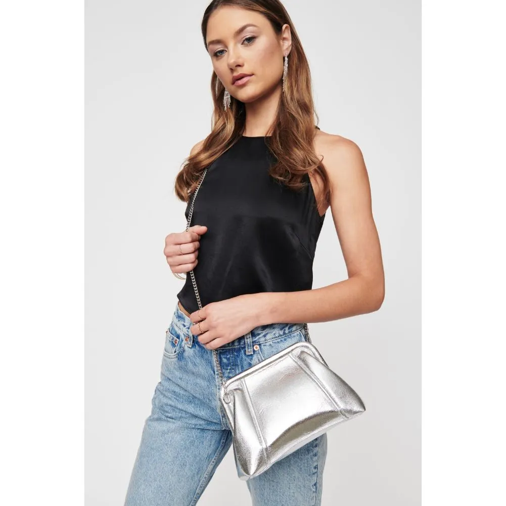 Agatha Metallic Clutch