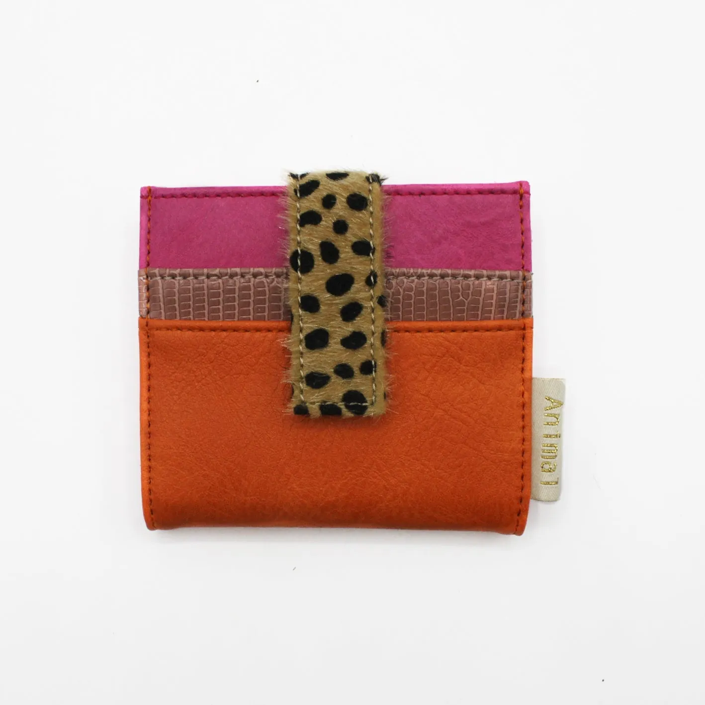 Animal Cheetah Print Fold Over Purse