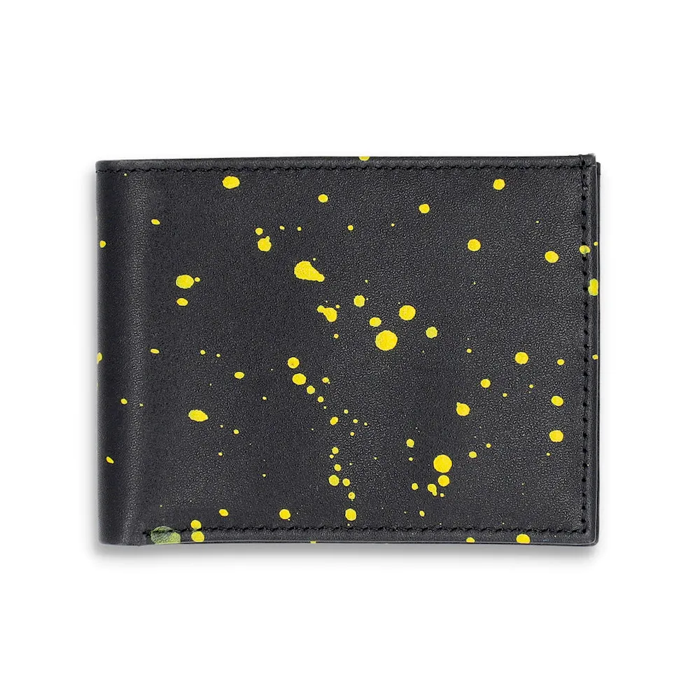 ART SERIES - Yellow Remington Compact Dollar Bifold Wallet