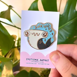 Awkward Shark Pin