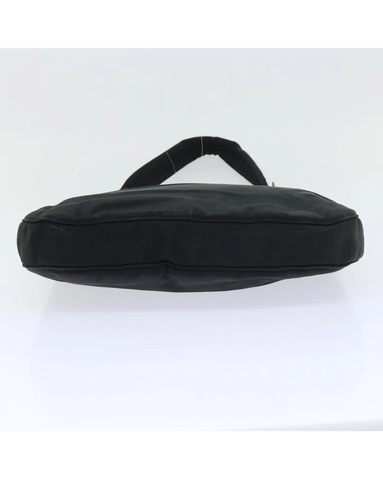 Black Nylon Shoulder Bag with Authenticity