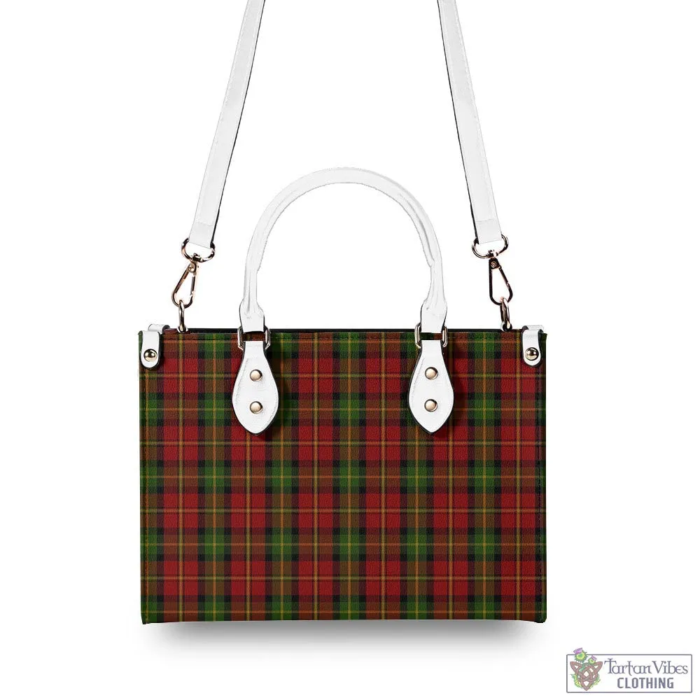 Blackstock Red Dress Tartan Luxury Leather Handbags