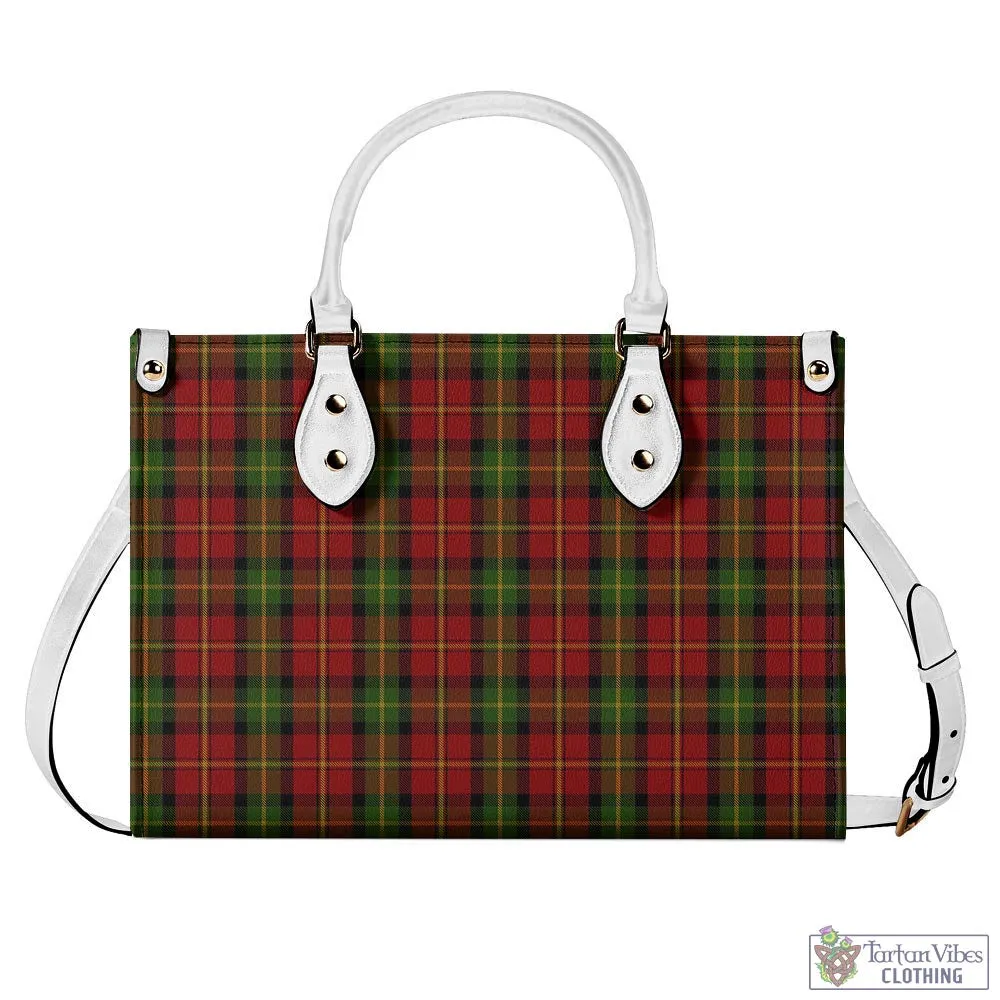 Blackstock Red Dress Tartan Luxury Leather Handbags