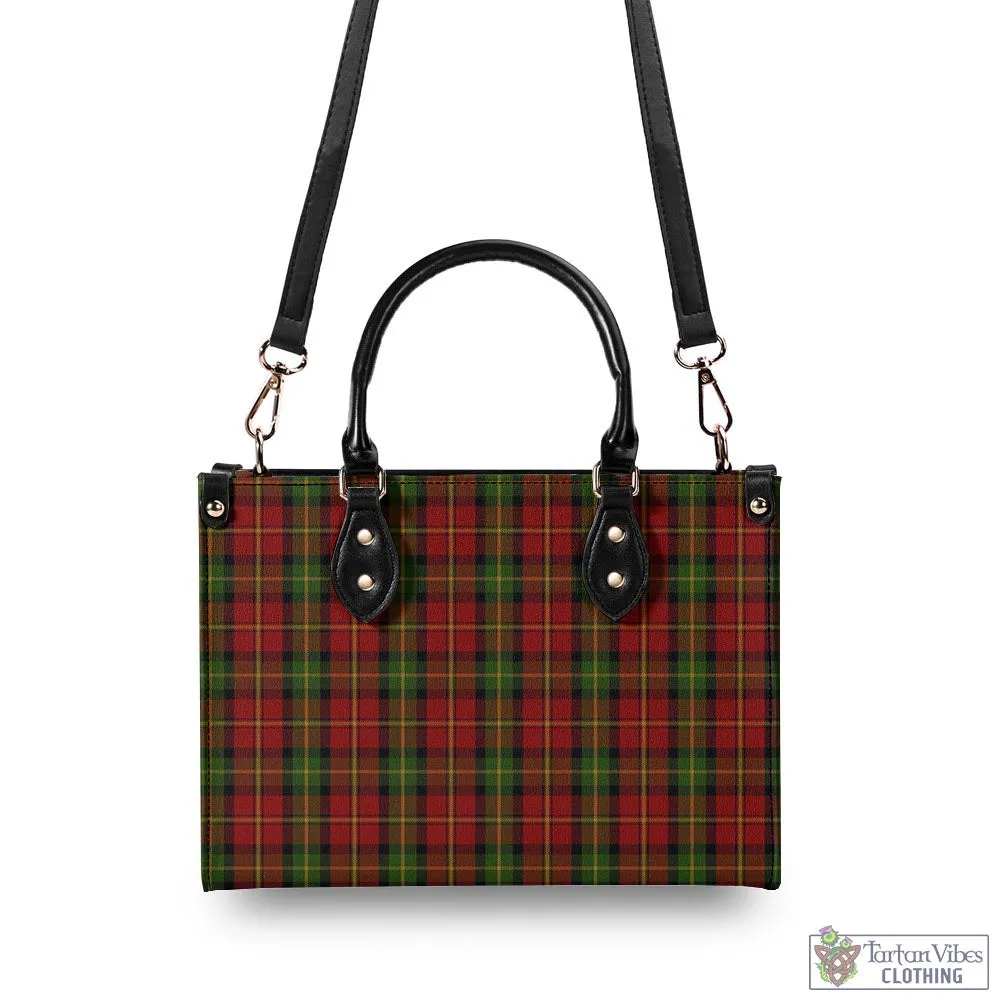 Blackstock Red Dress Tartan Luxury Leather Handbags