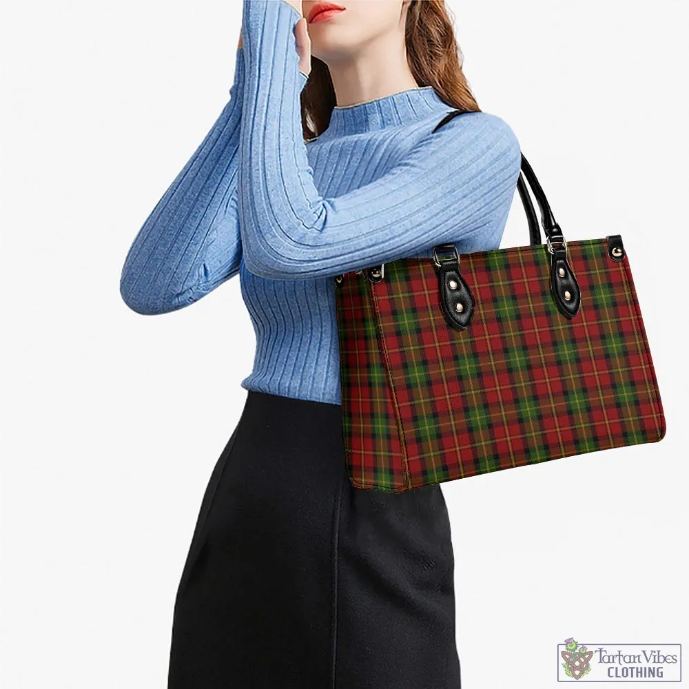 Blackstock Red Dress Tartan Luxury Leather Handbags