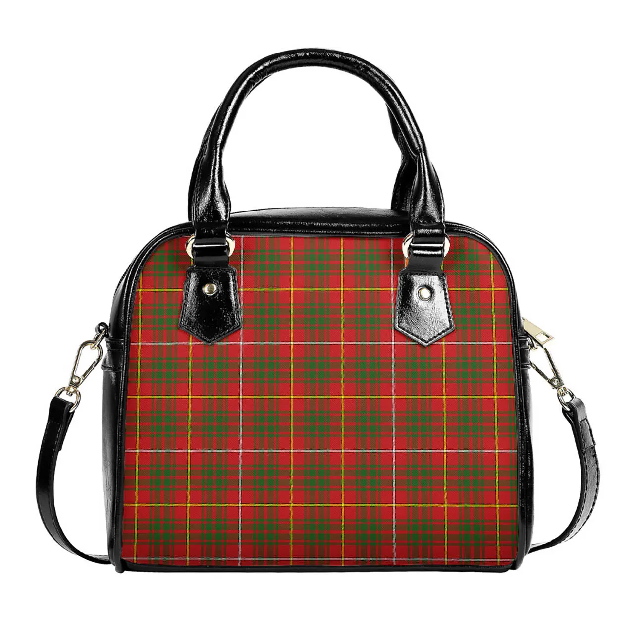 Bruce Modern Tartan Shoulder Handbags