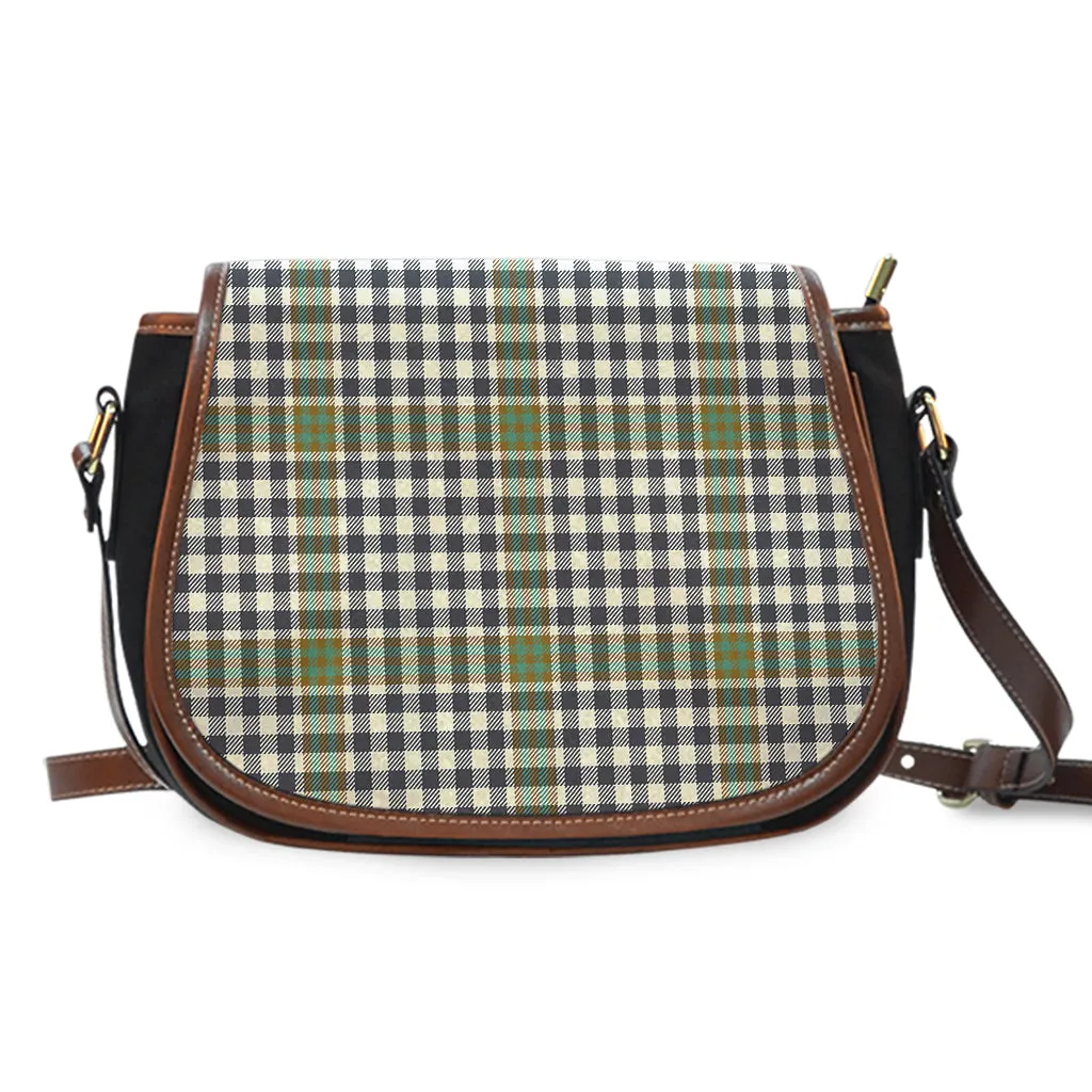 Burns Check Tartan Saddle Bag