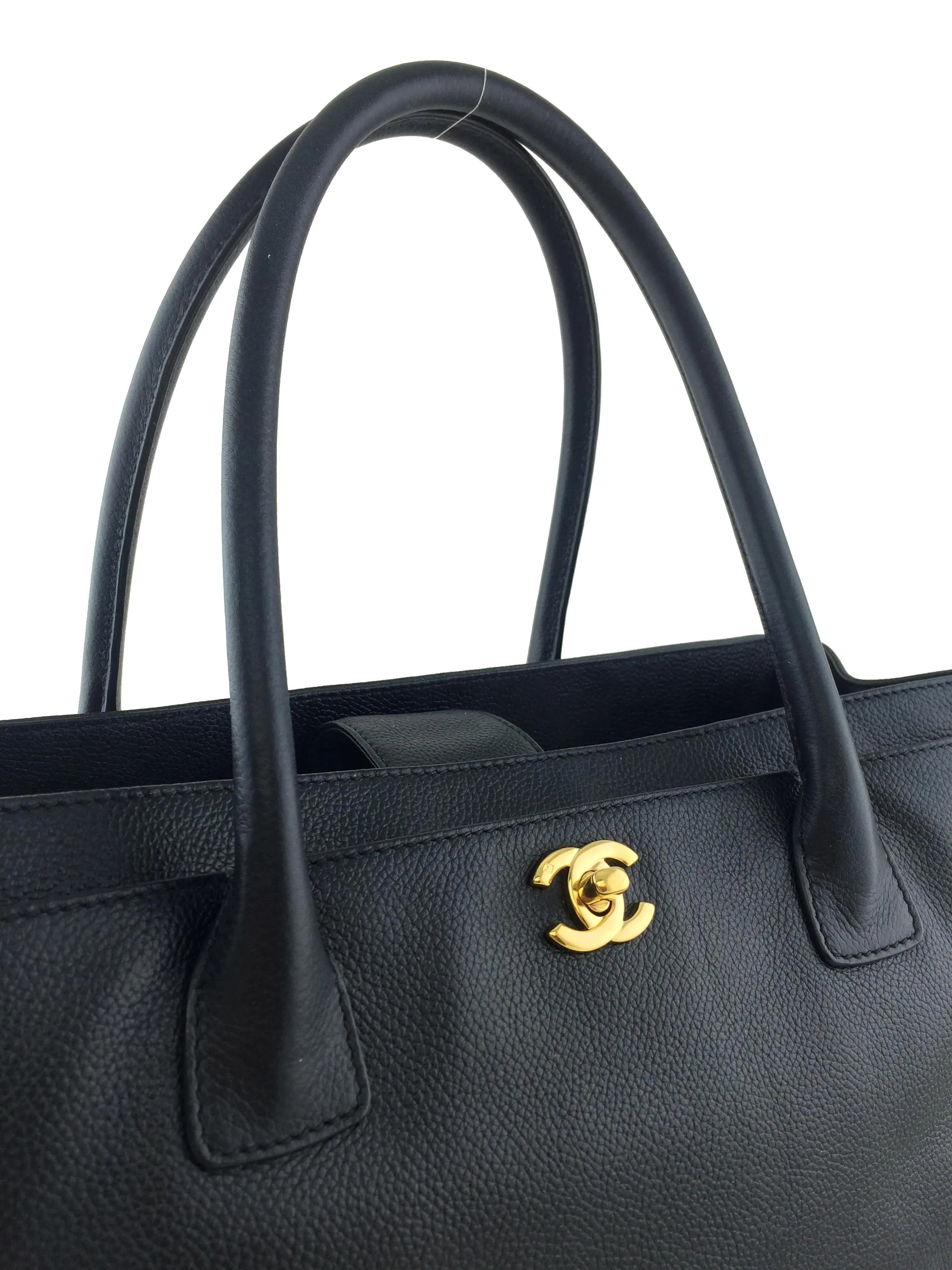 Chanel Caviar Leather Cerf Tote Bag