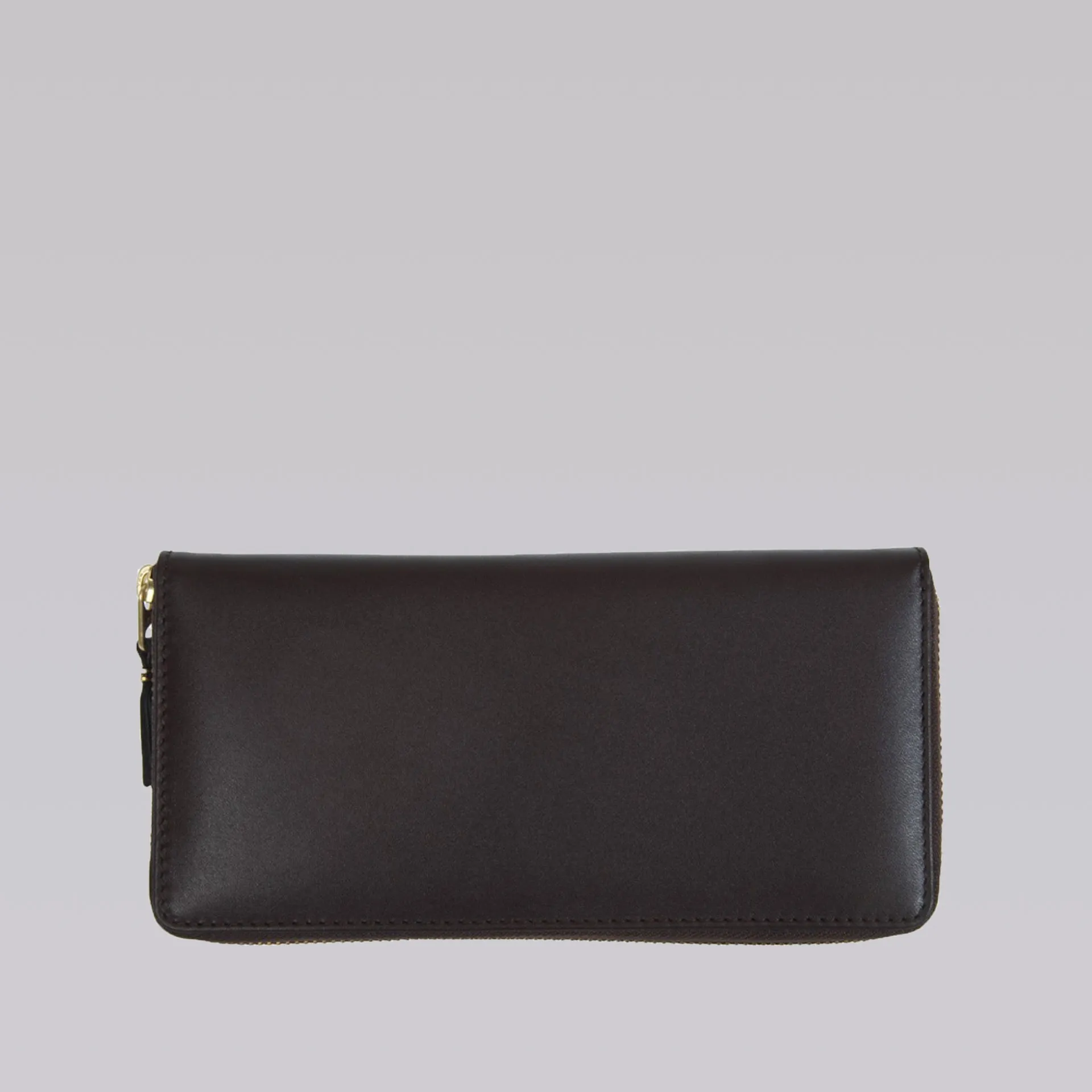 COMME DES GARCONS WALLET SA0110 CLASSIC PLAIN BROWN