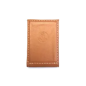 Currency And Utility Clip Chocolate Brown