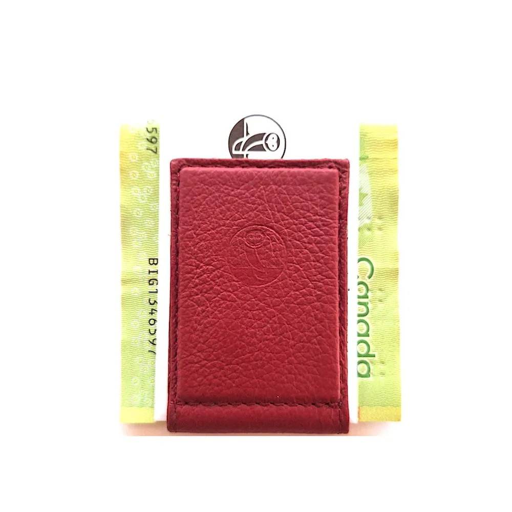 Currency And Utility Clip Ox-Blood