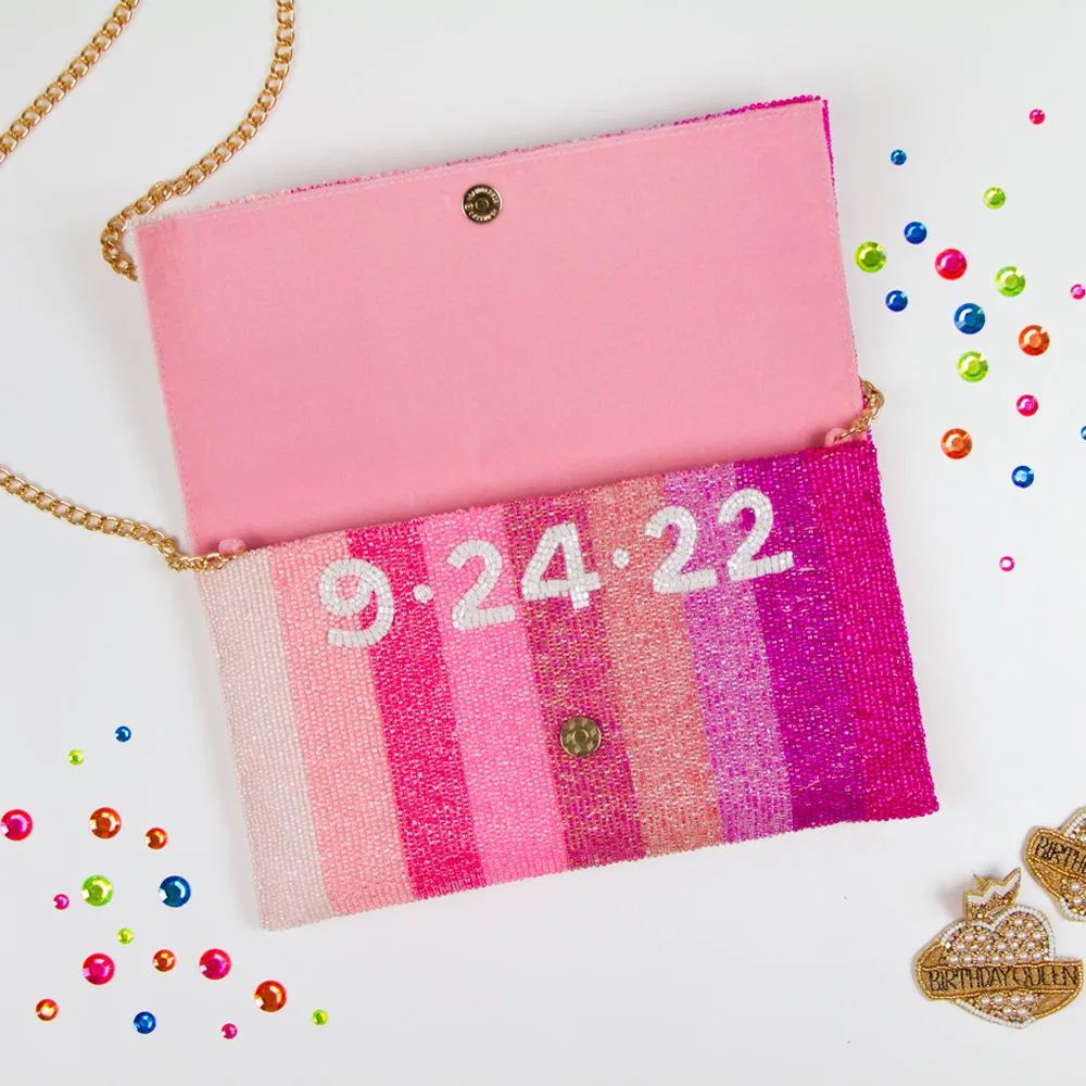 Custom Monogram Clutch Purse (LHFC)