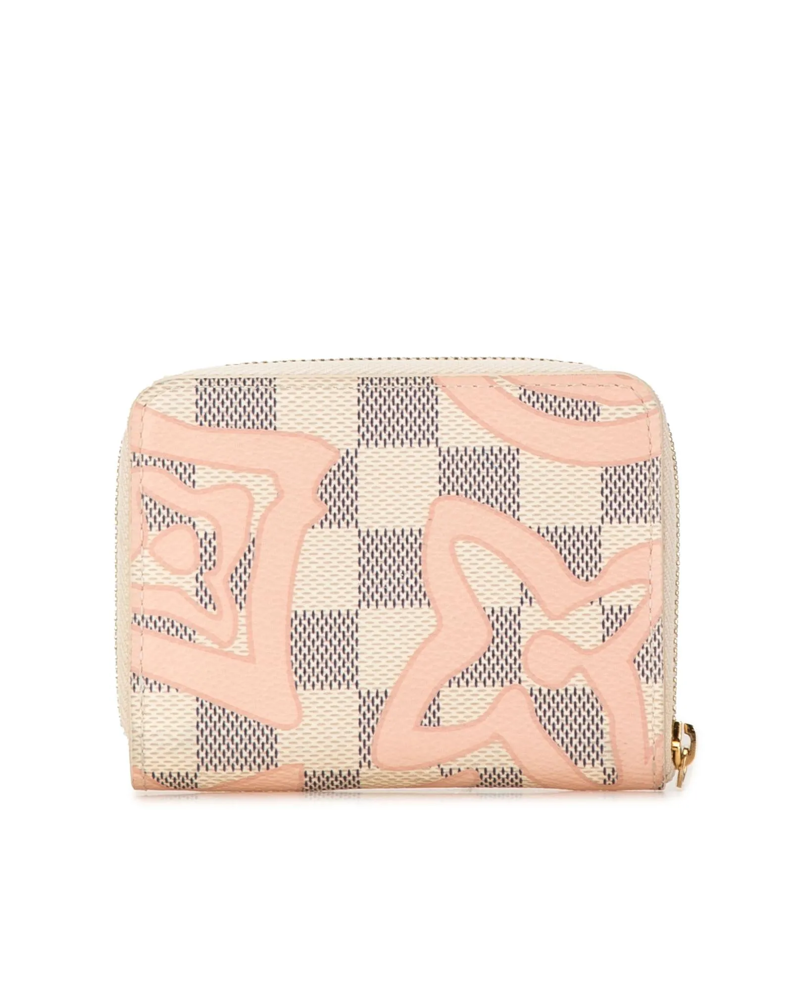 Damier Azur Canvas Zip-Around Coin Purse