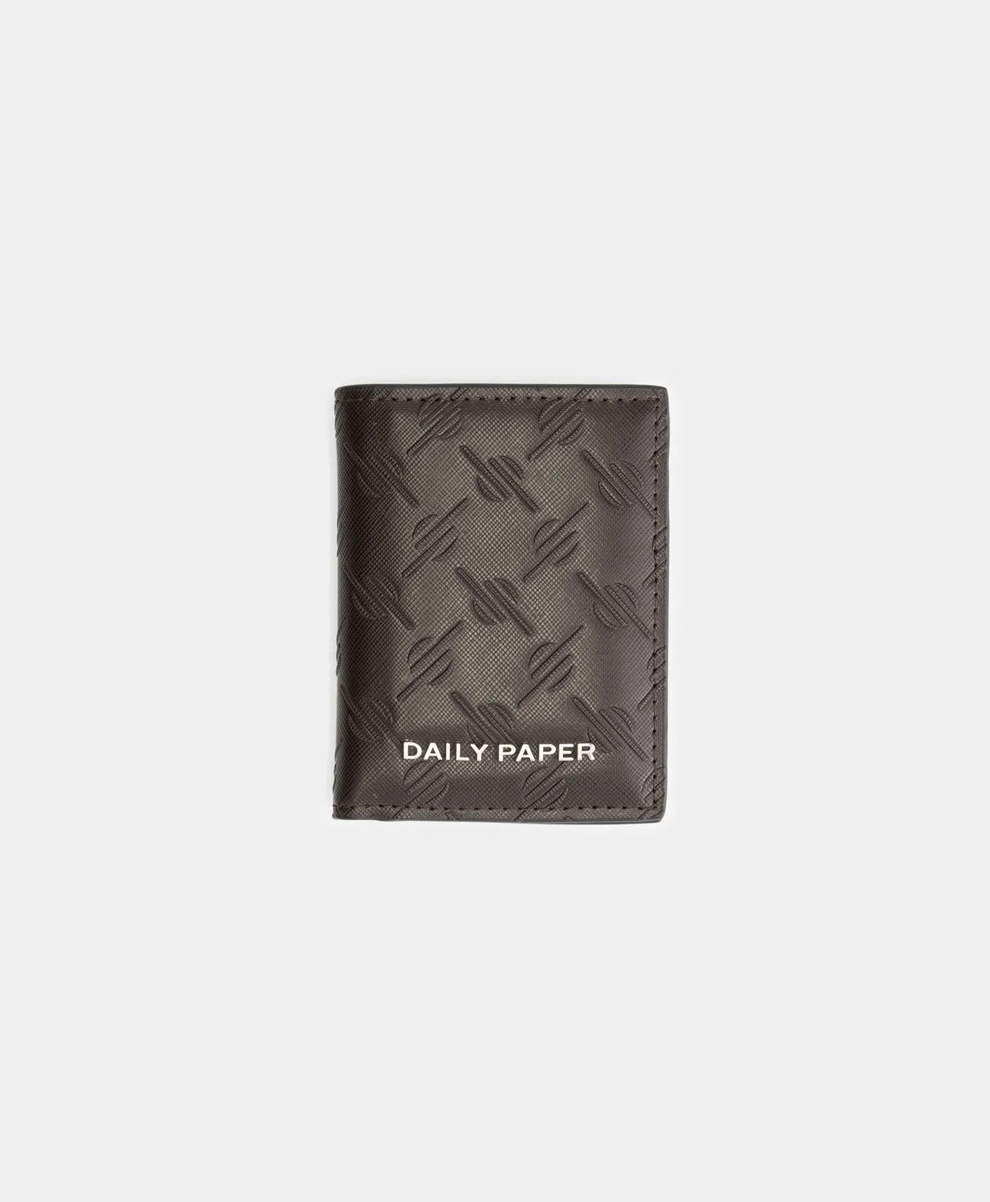 Dark Brown Kidis Monogram Wallet