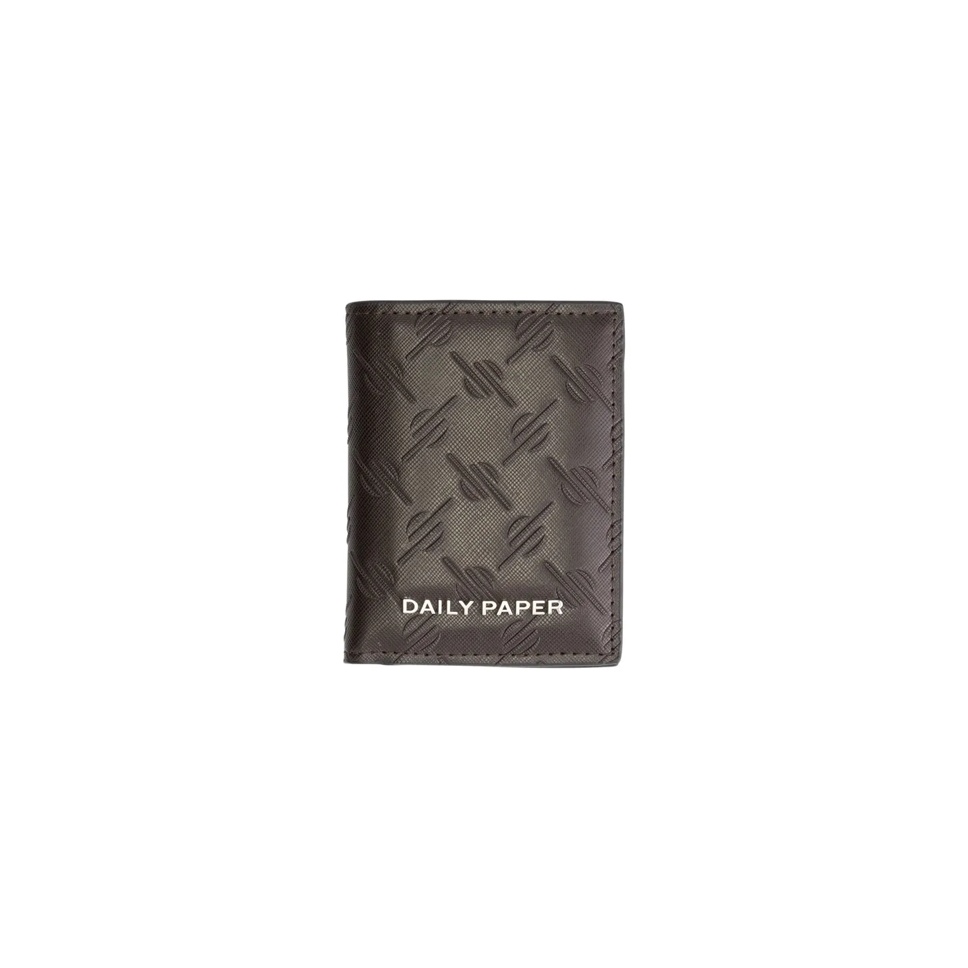 Dark Brown Kidis Monogram Wallet