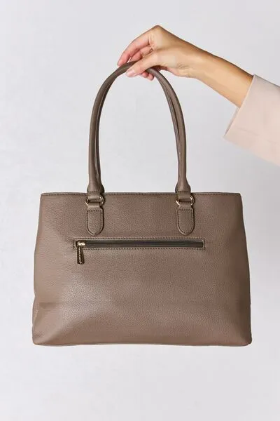 David Jones Structured Leather Handbag - 3 Colors