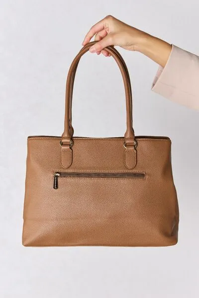 David Jones Structured Leather Handbag - 3 Colors