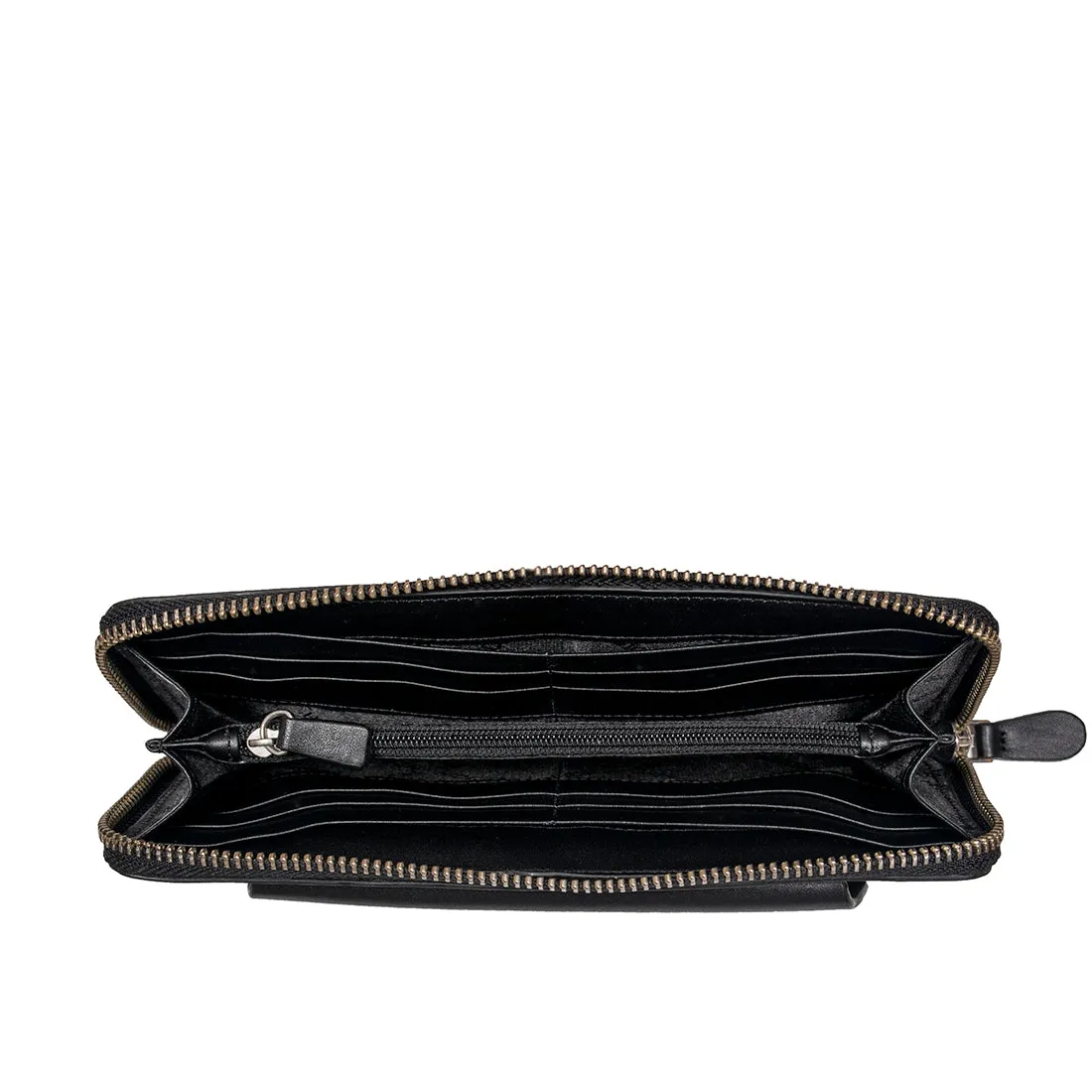 EVOLVE W1 ZIP AROUND WALLET