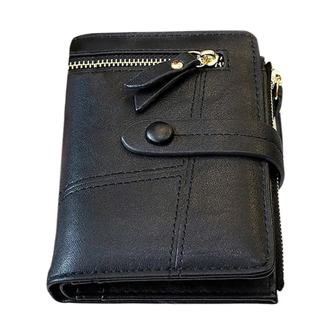 Female Short Clutch Lady Short Mini Wallet