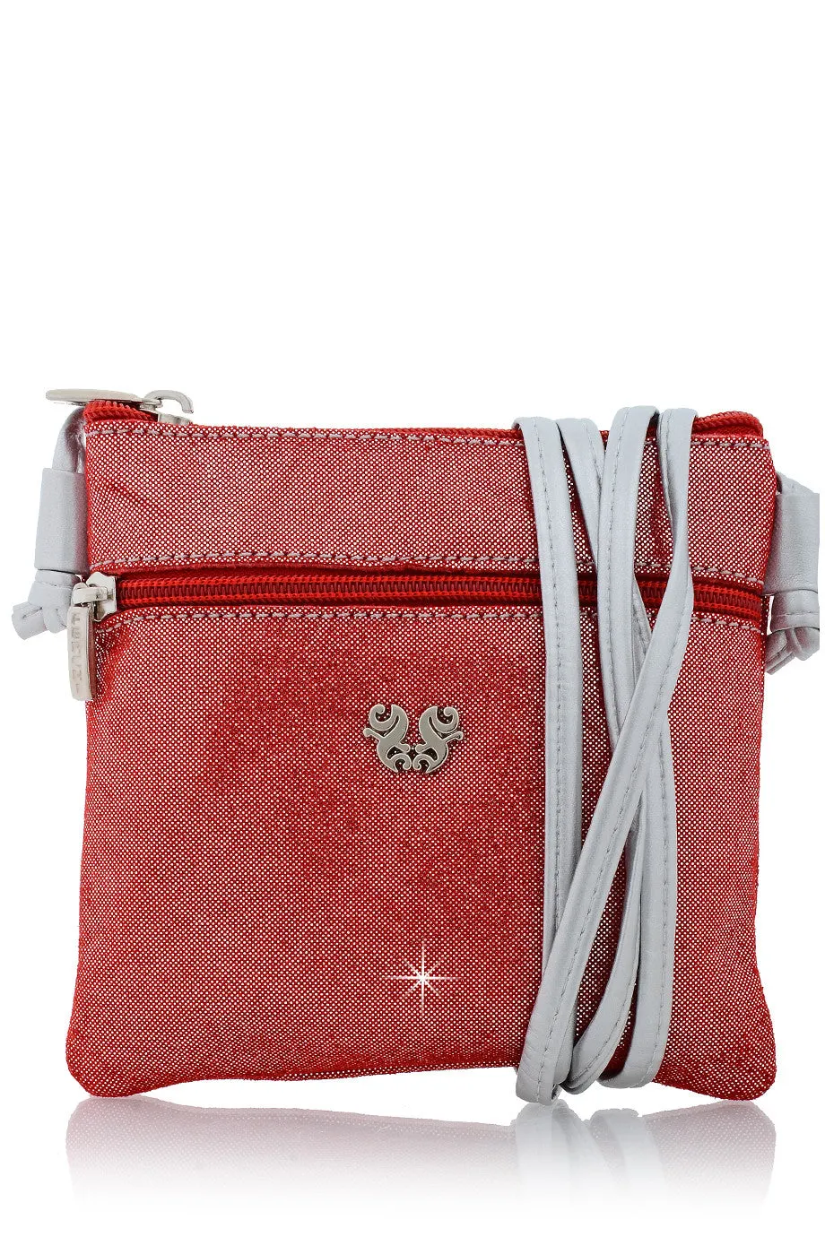 FERCHI MINI MADELINE Red Crossbody Bag