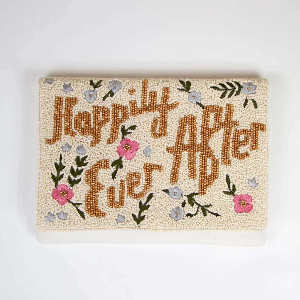 Floral Happily Ever After Clutch Bag