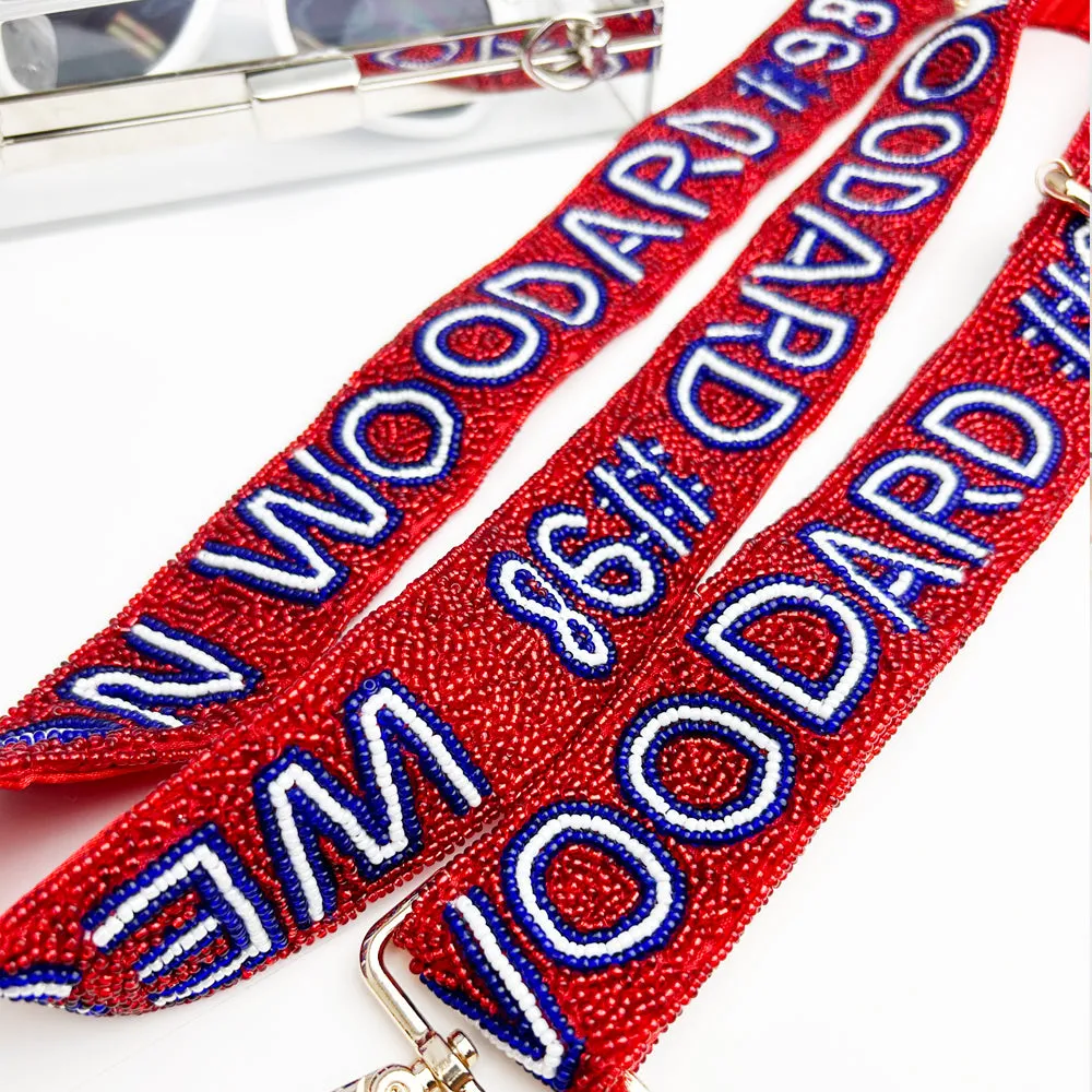 Game Day Seed Bead Strap