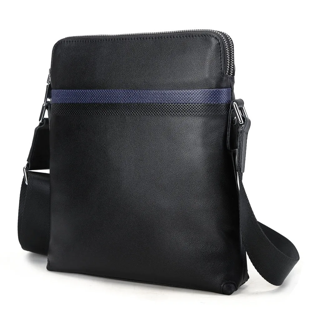 Genuine Leather Leisure Style Crossbody