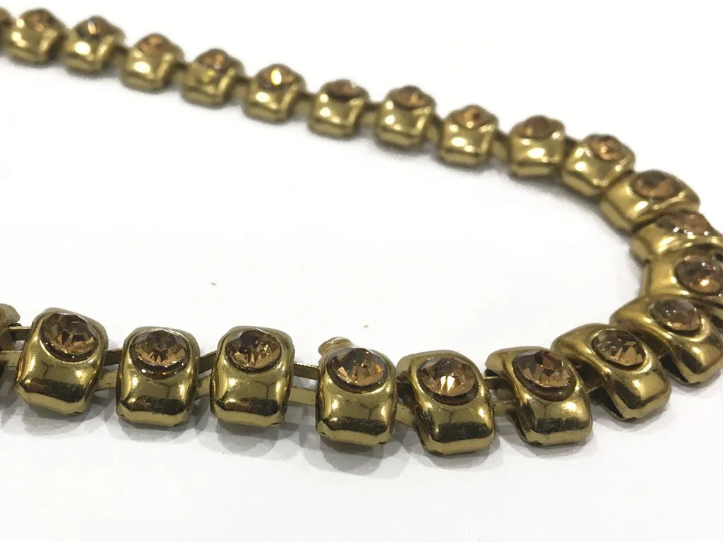 Golden Oval Metal Chains (12 mm)