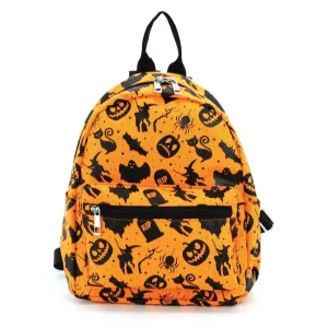 Halloween Print Mini Backpack