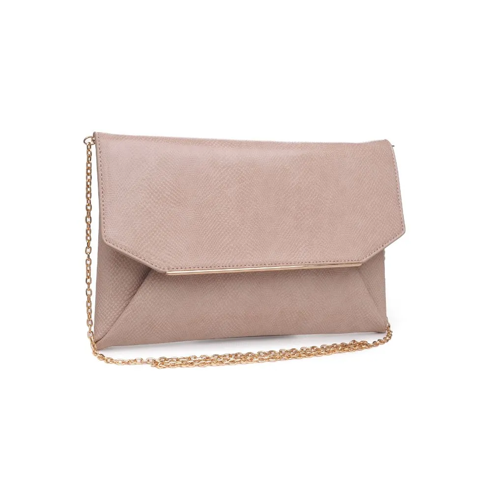 Lena Lizard Clutch