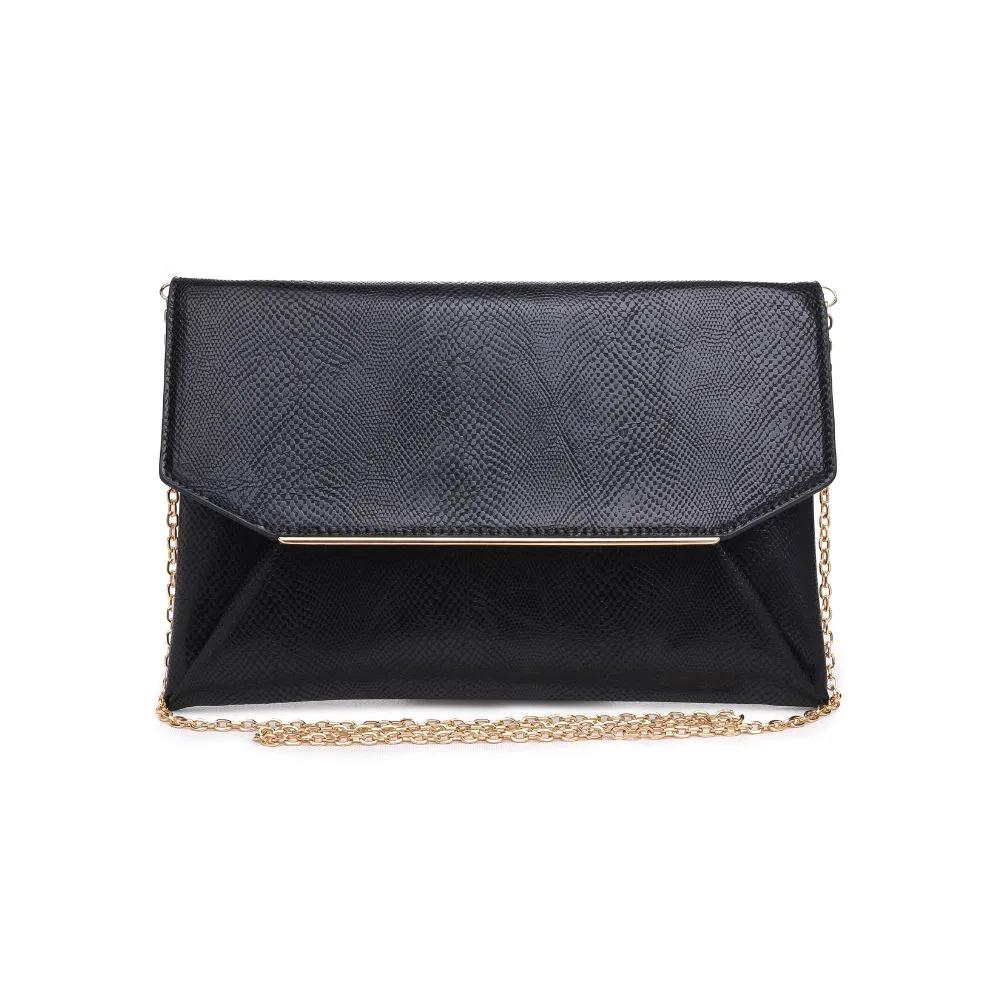 Lena Lizard Clutch