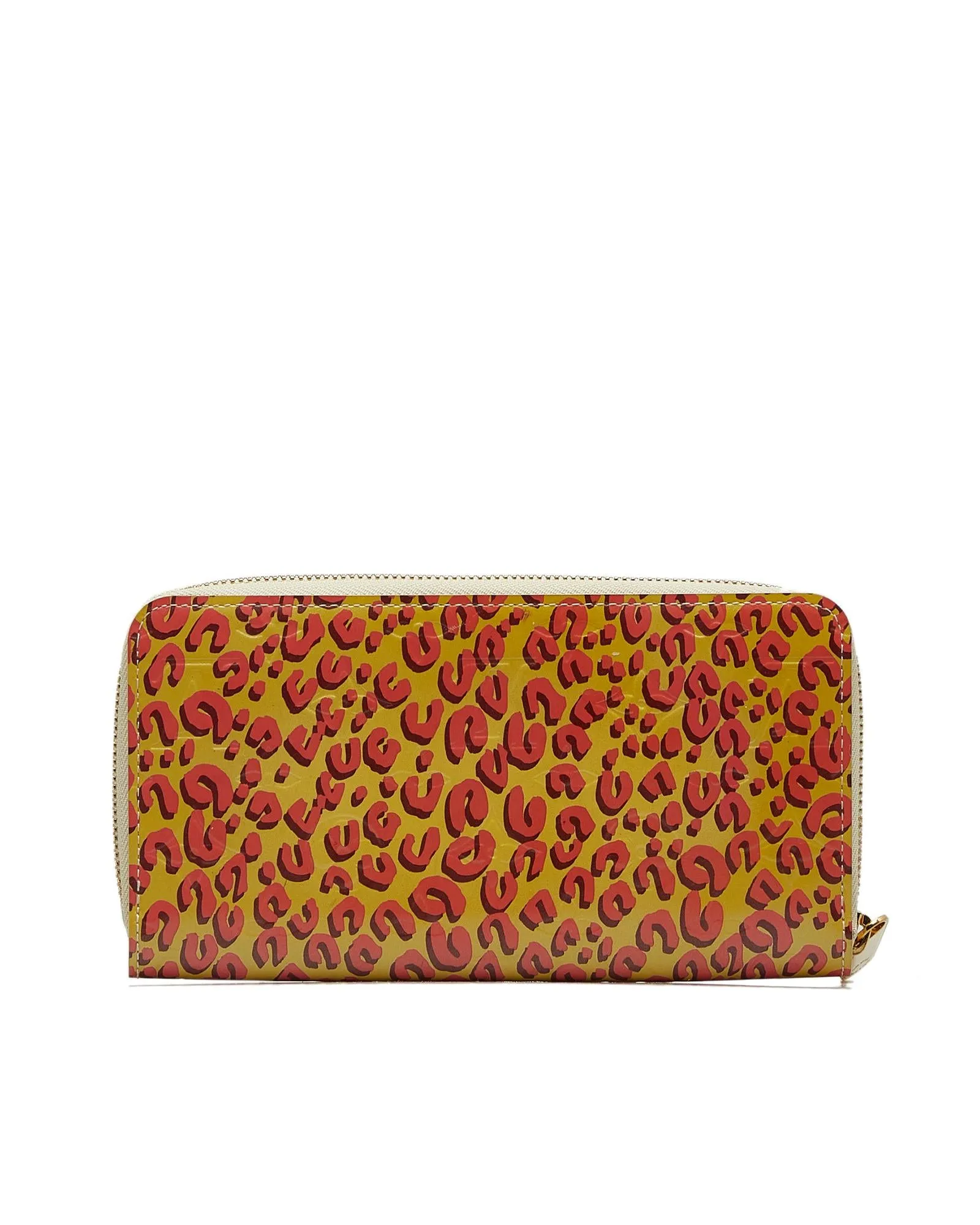 Leopard Vernis Zip-Around Wallet