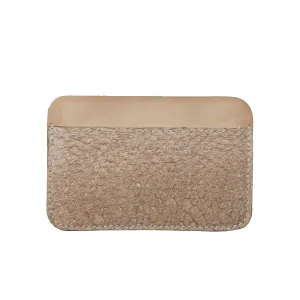 LIBERTY cardholder, salmon skin, natural