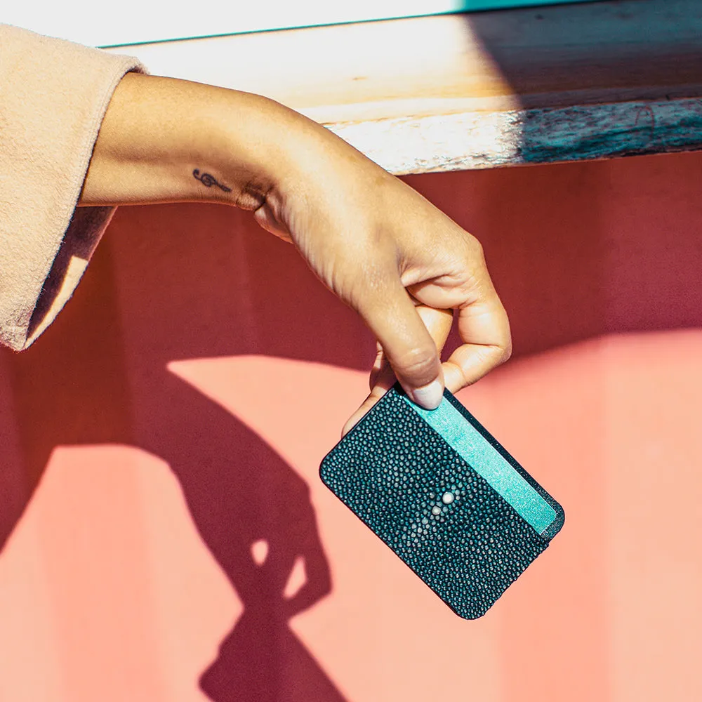 LIBERTY cardholder, stingray