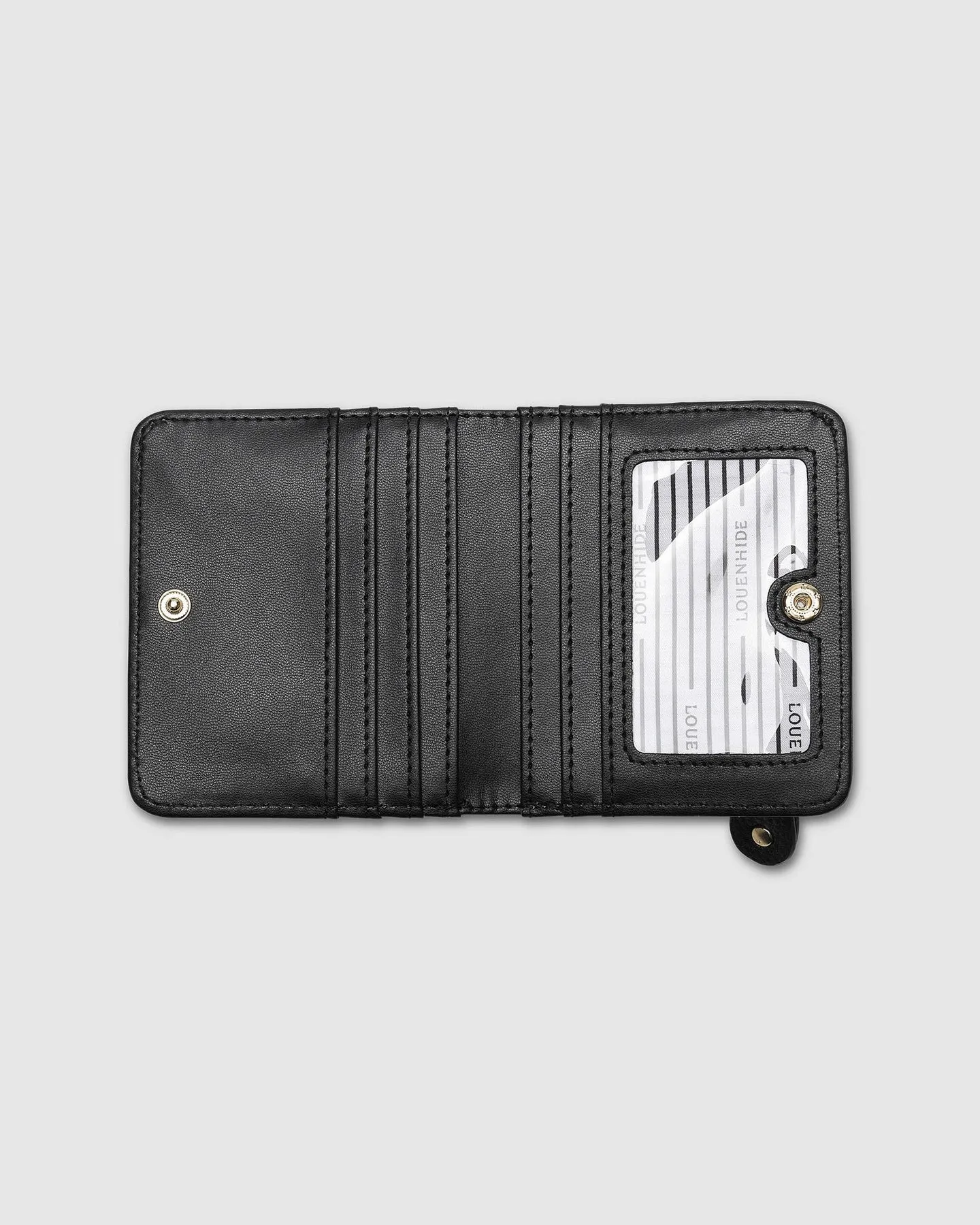 Lily Wallet in Black by Louenhide