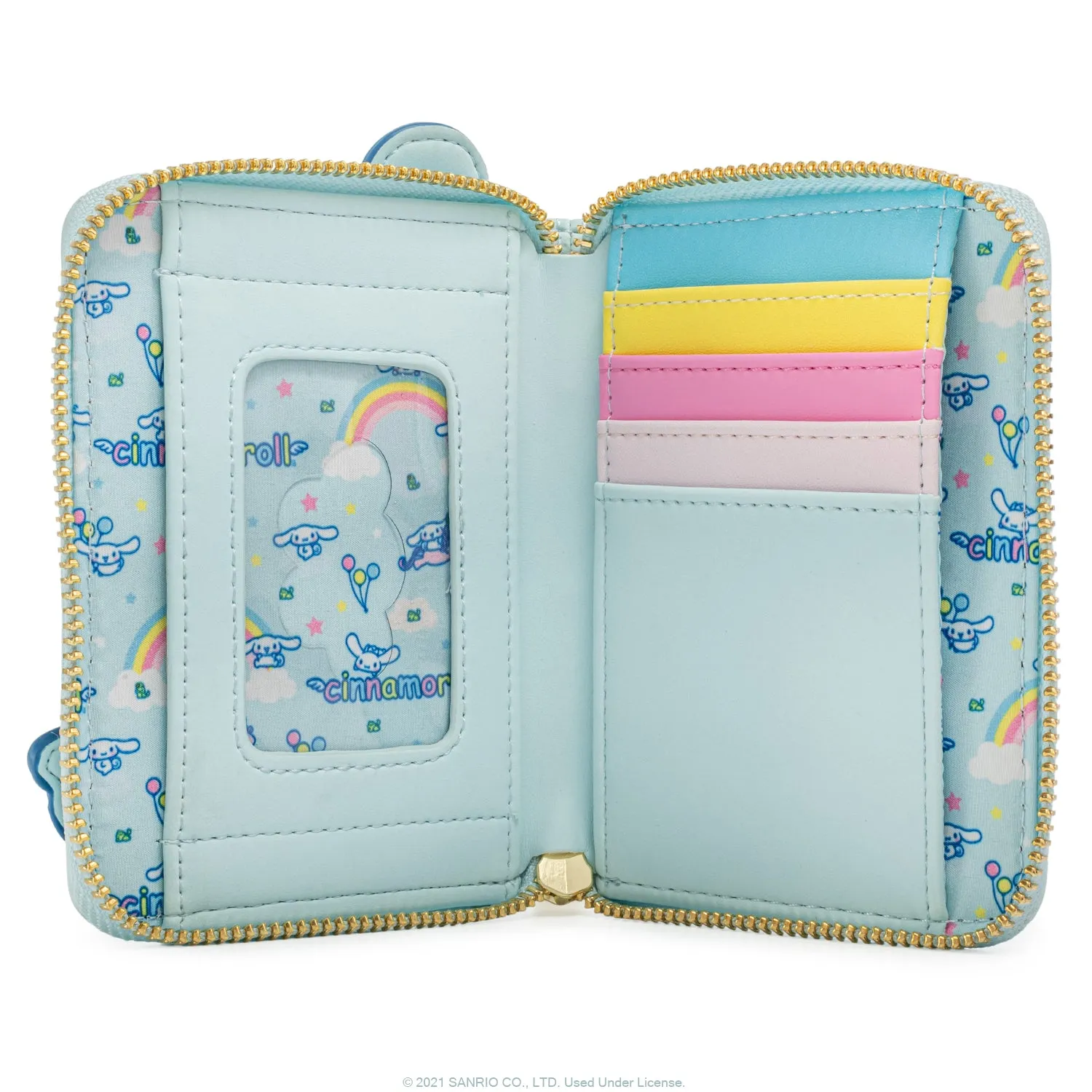 Loungefly Sanrio Cinnamaroll Unicorn Zip Around Wallet