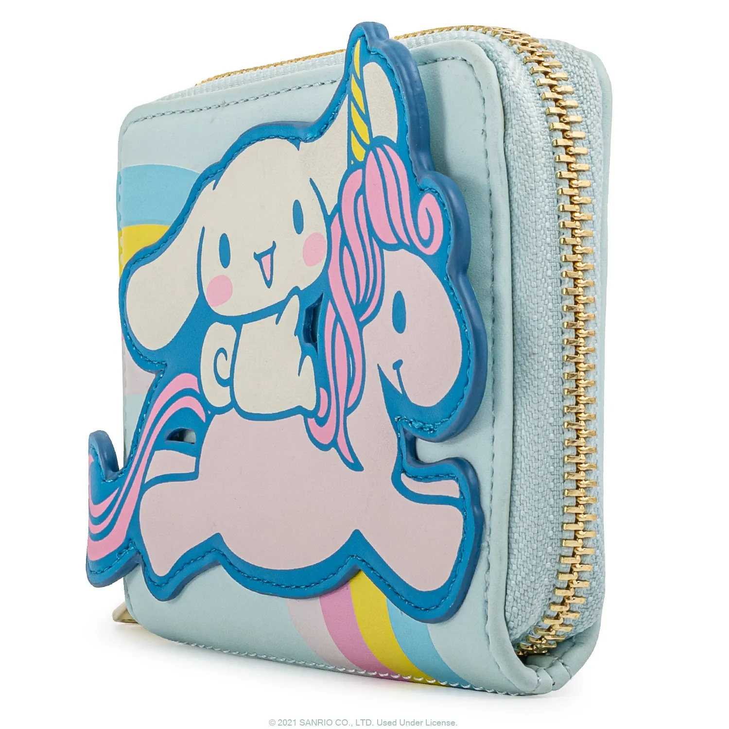 Loungefly Sanrio Cinnamaroll Unicorn Zip Around Wallet