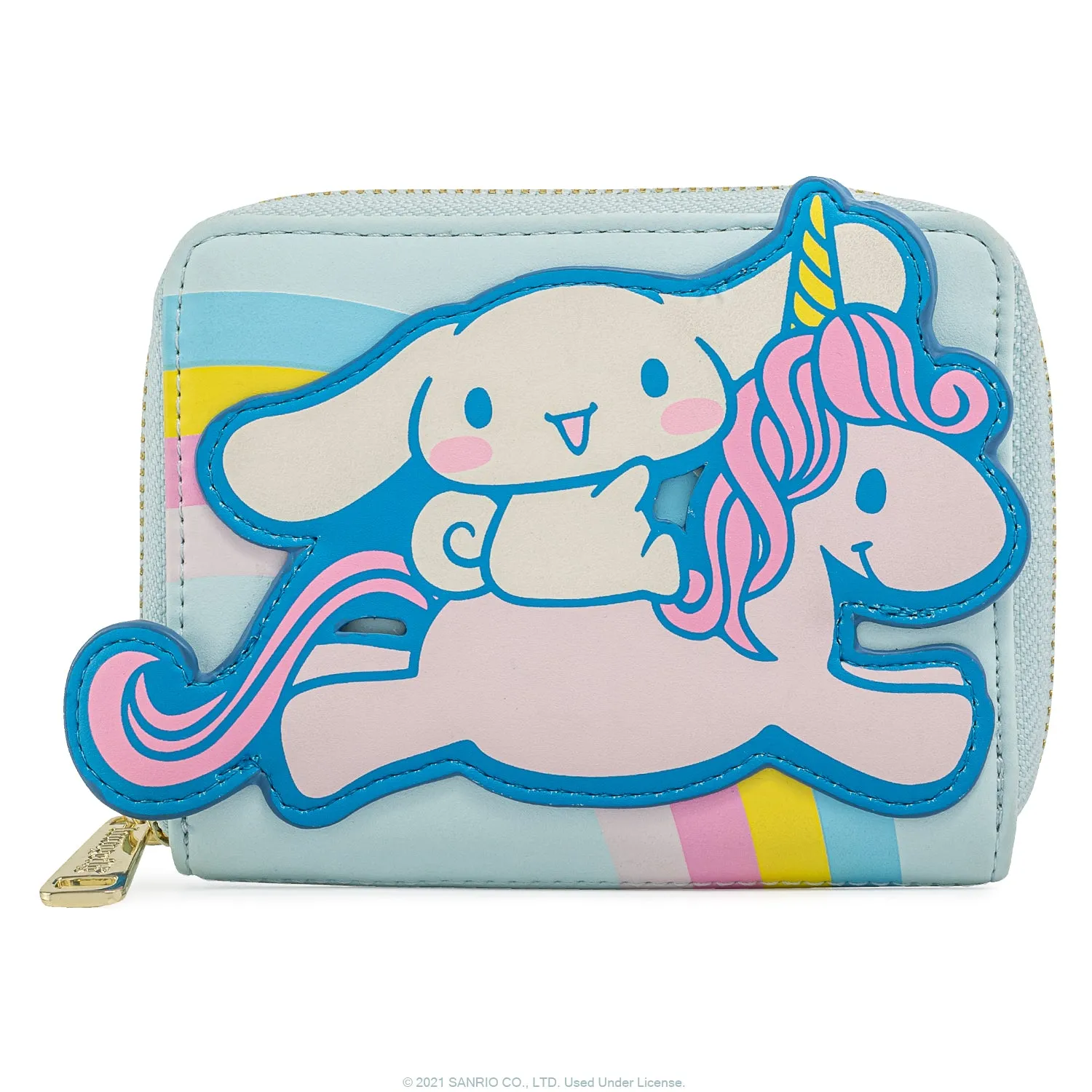 Loungefly Sanrio Cinnamaroll Unicorn Zip Around Wallet