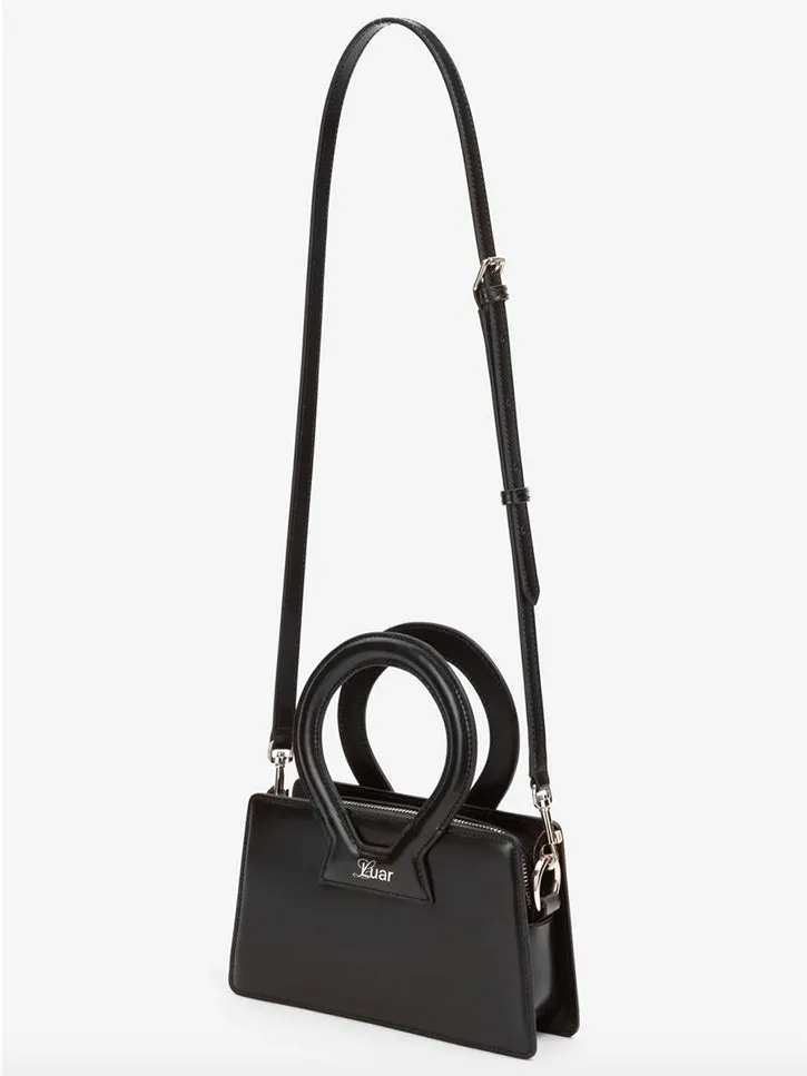 Luar Ana Bag Small, Shiny Black