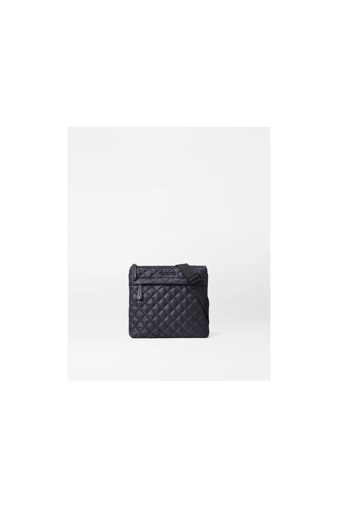 MZ Wallace Metro Flat Crossbody 1306X1590  | Black Rec