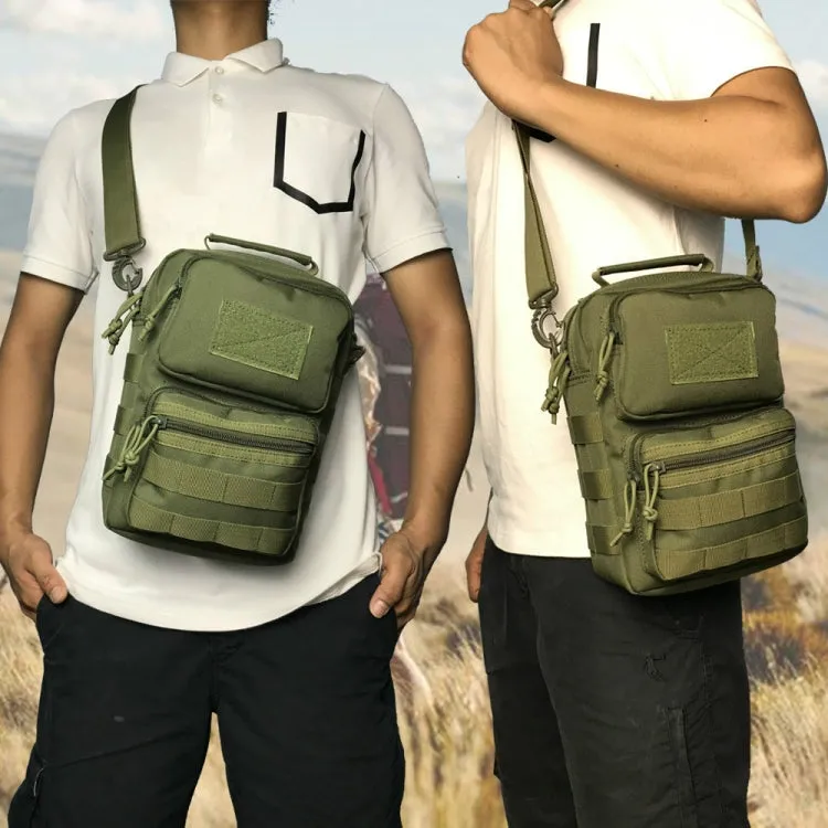 Outdoor Mountaineering Waterproof Shoulder Bag Shoulder Bag(ArmyGreen)