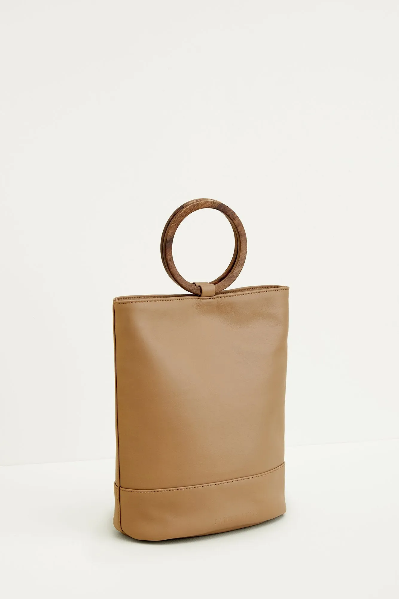 Payton James Wood Bucket Tote