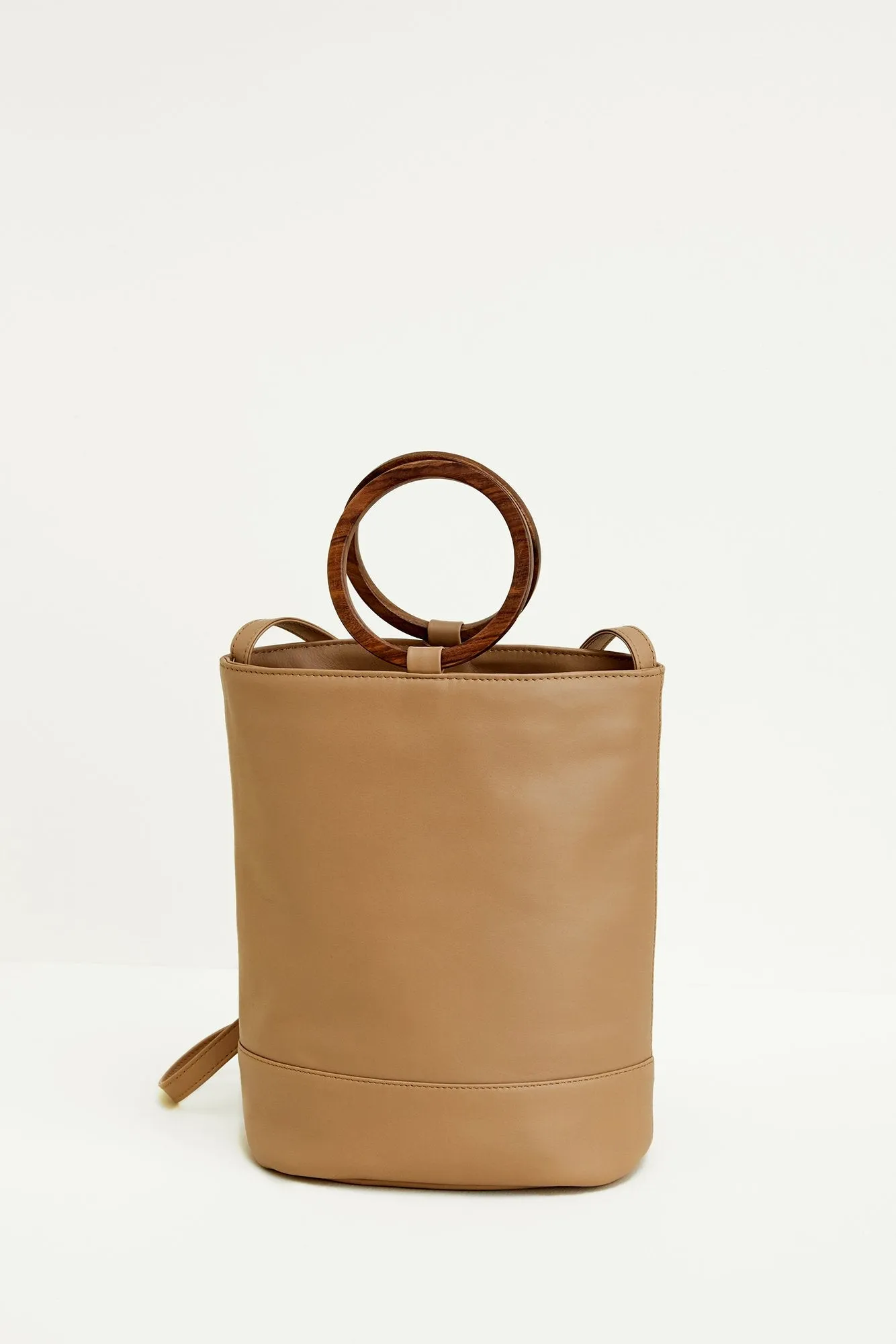 Payton James Wood Bucket Tote