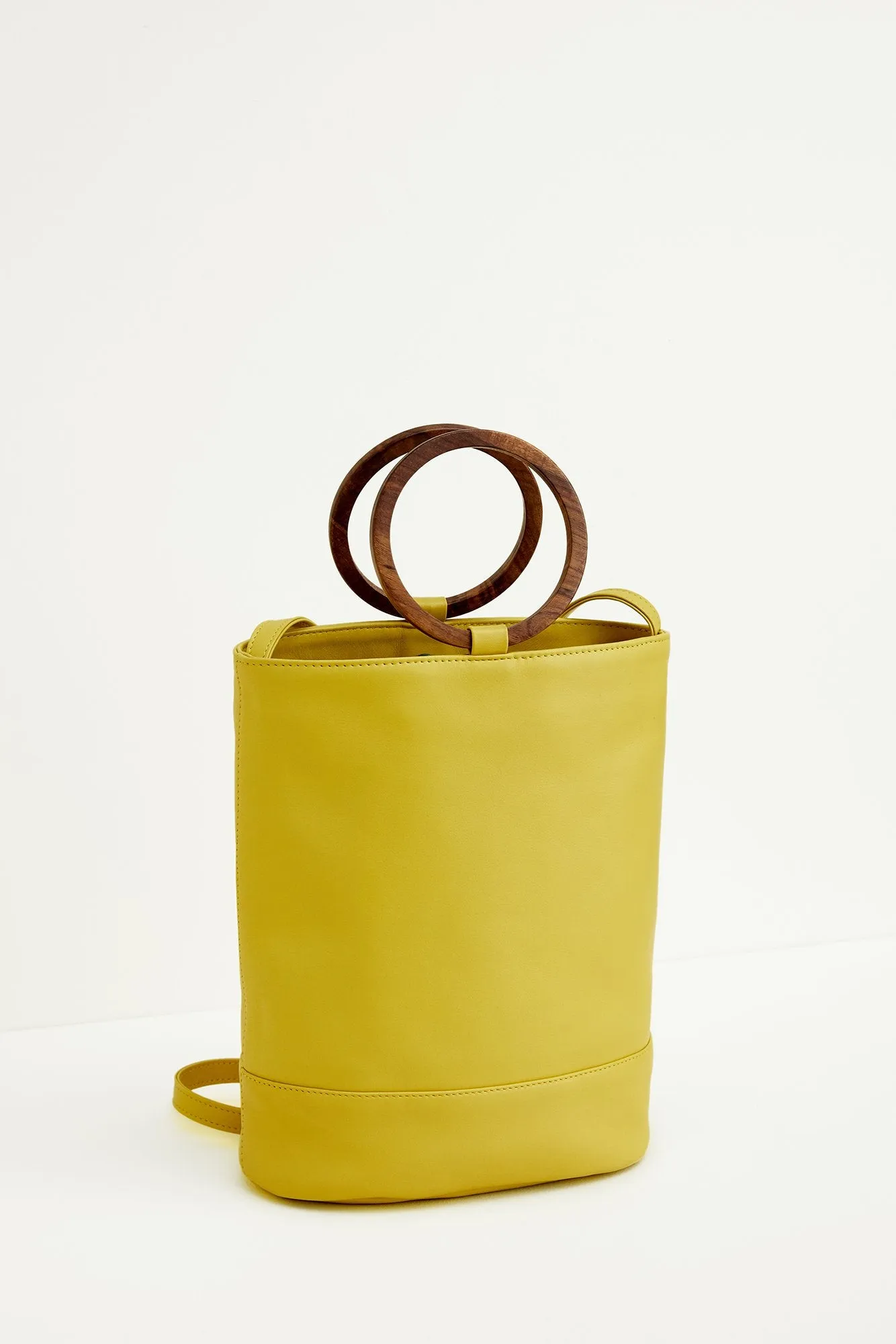 Payton James Wood Bucket Tote