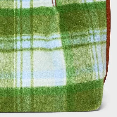 Plaid Craft Tote Handbag - Universal Thread