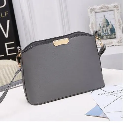 Purpdrank - New Candy Color Women Messenger Bags Casual Shell Shoulder Crossbody Bags Fashion Handbags Ladies Party Bag