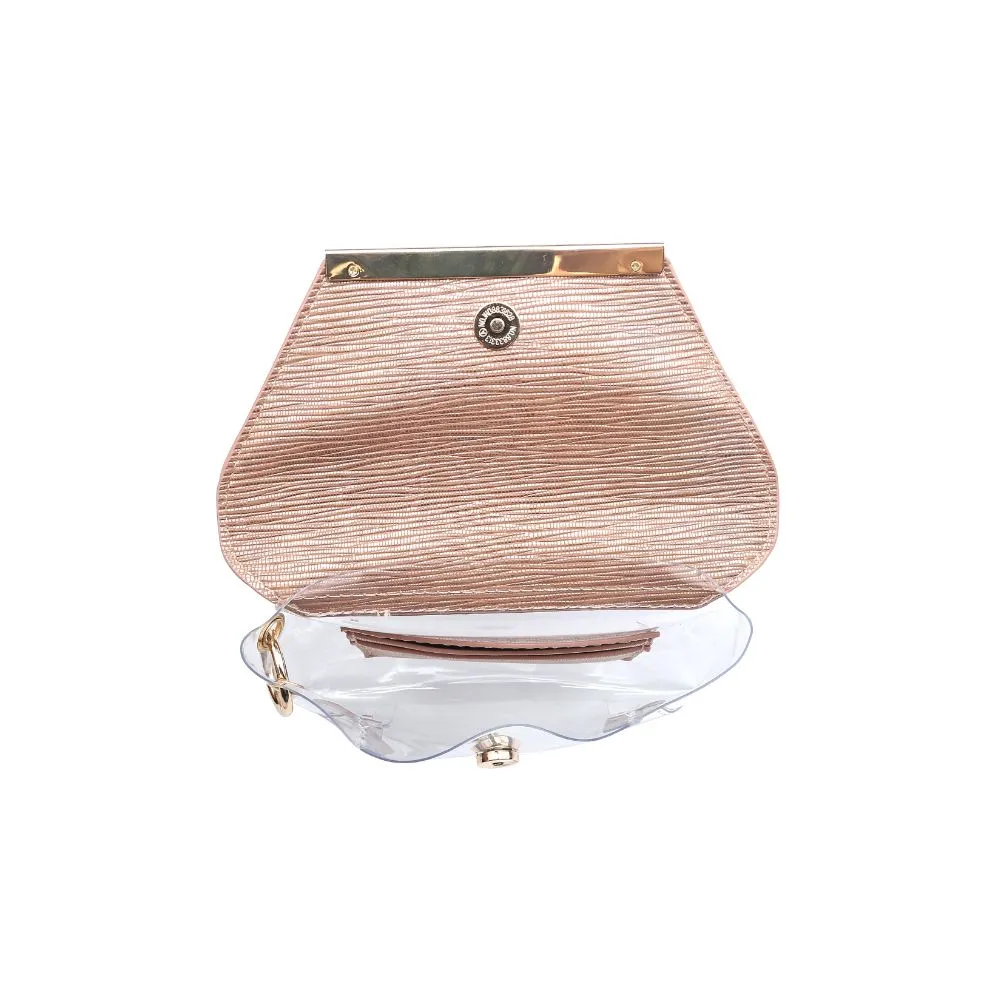 Reese Metallic Wristlet