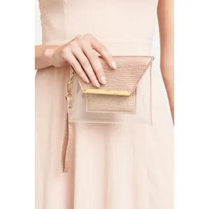 Reese Metallic Wristlet